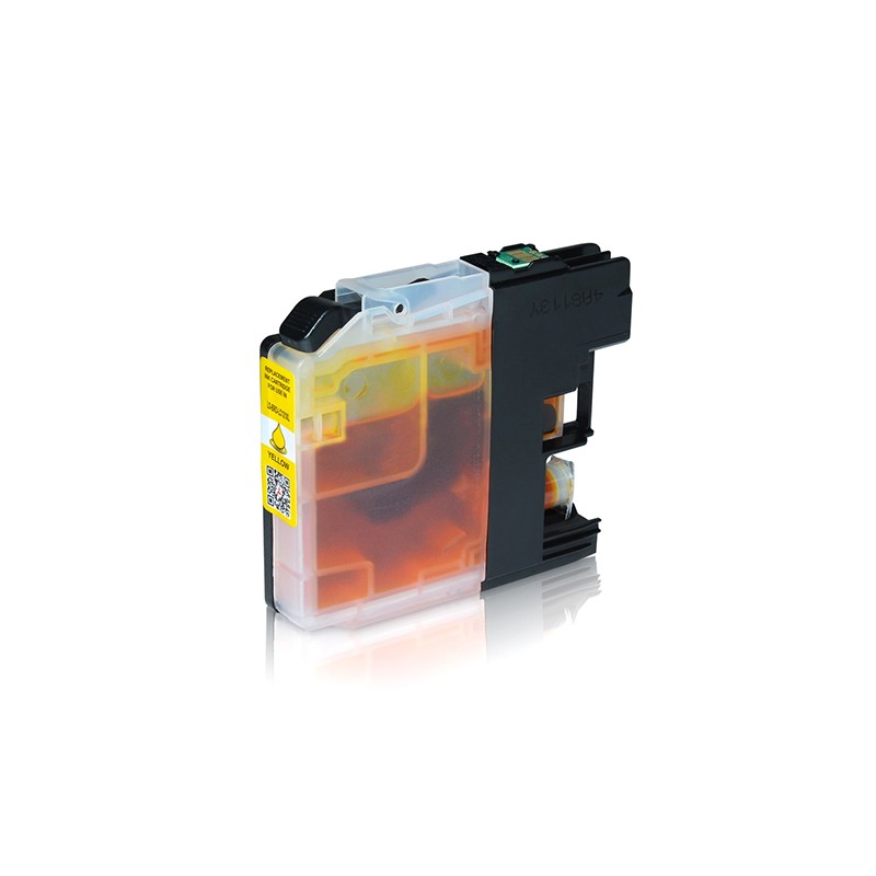 CARTUCCIA COMPATIBILE BROTHER GIALLO SERIE LC-123Y