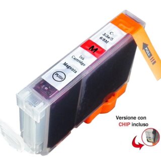 CARTUCCIA COMPATIBILE CANON MAGENTA SERIE BCI-8M