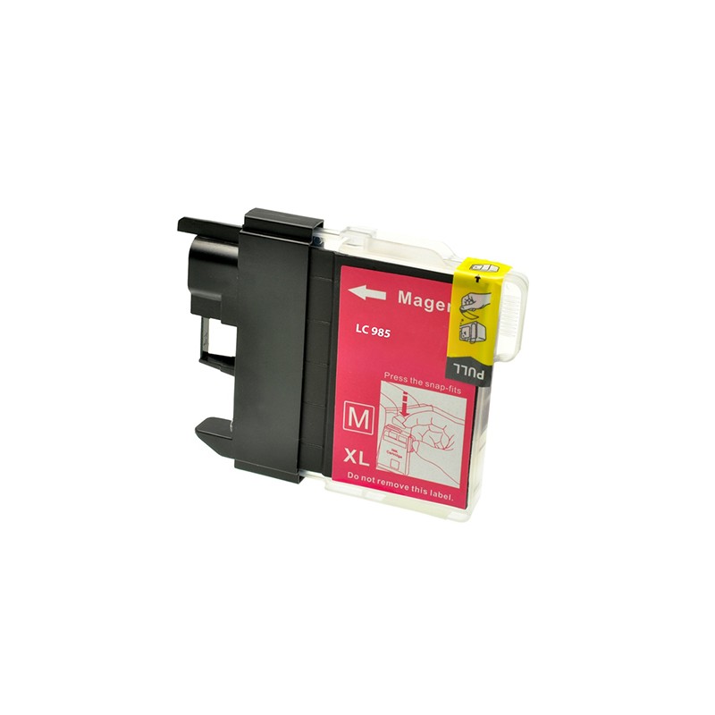 CARTUCCIA COMPATIBILE MAGENTA BROTHER SERIE LC-985M