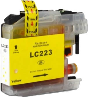 CARTUCCIA COMPATIBILE BROTHER GIALLO SERIE LC-223XL