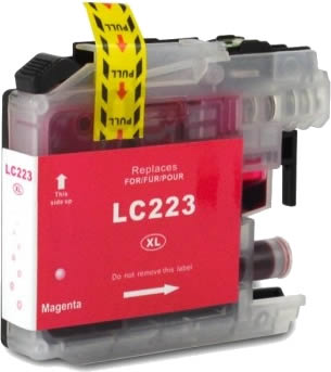 CARTUCCIA COMPATIBILE BROTHER MAGENTA SERIE LC-223XL