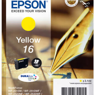 CARTUCCIA ORIGINALE GIALLA PER EPSON WORKFORCE T1624