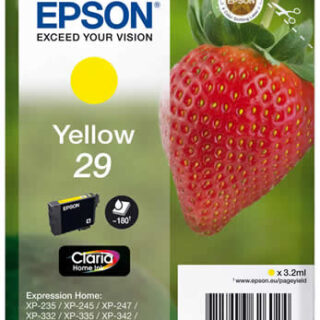 CARTUCCIA ORIGINALE GIALLA PER EPSON EXPRESSION HOME T2984