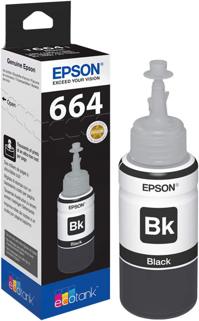 INCHIOSTRO ORIGINALE EPSON NERO T6641