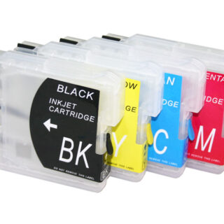 Kit 4 Cartucce Vuote Compatibile BROTHER serie LC-985