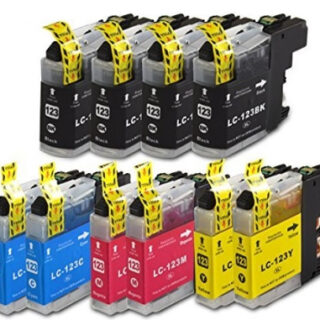 KIT 10 Cartucce Compatibile Brother Serie LC-123