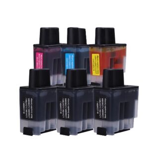 KIT 6 CARTUCCE COMPATIBILI BROTHER SERIE LC-900
