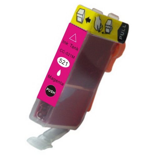 CARTUCCIA COMPATIBILE CANON MAGENTA SERIE CLI-521