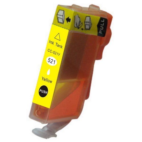 CARTUCCIA COMPATIBILE CANON GIALLO SERIE CLI-521