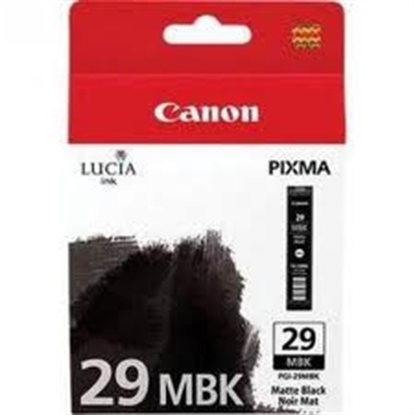 CARTUCCIA ORIGINALE CANON PGI-29 NERO MATTE