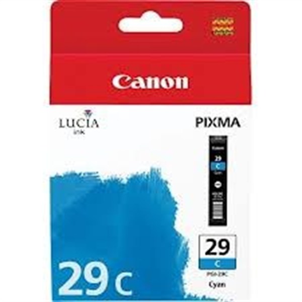 CARTUCCIA ORIGINALE CANON PGI-29 CIANO