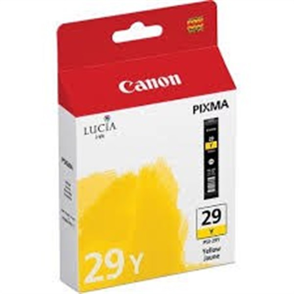 CARTUCCIA ORIGINALE CANON PGI-29Y Giallo