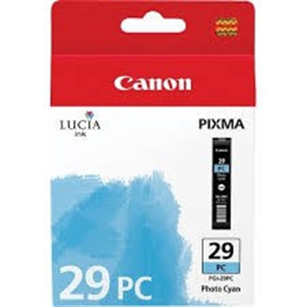 CARTUCCIA ORIGINALE CANON PGI-29PC Ciano Fotografico