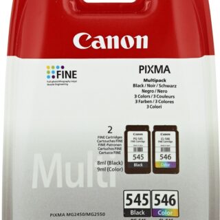 MULTIPACK ORIGINALE CANON NERO E COLORE SERIE PG545-CL546