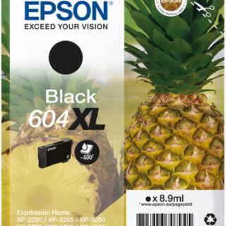 Cartuccia Originale EPSON 604BKXLNero C13T10H14010 8,9 ml. 500 pagine